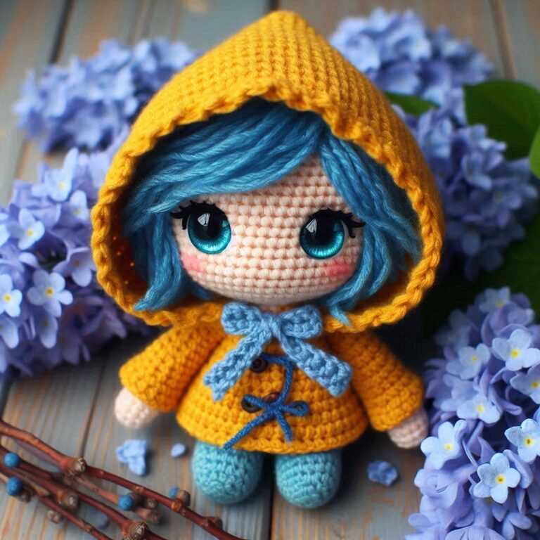 Daisy The Chick – Free Toy Crochet Pattern For Kids in Paintbox Yarns Cotton Aran