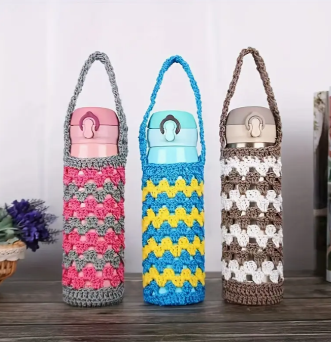 Crochet Bottle Cozy Pattern